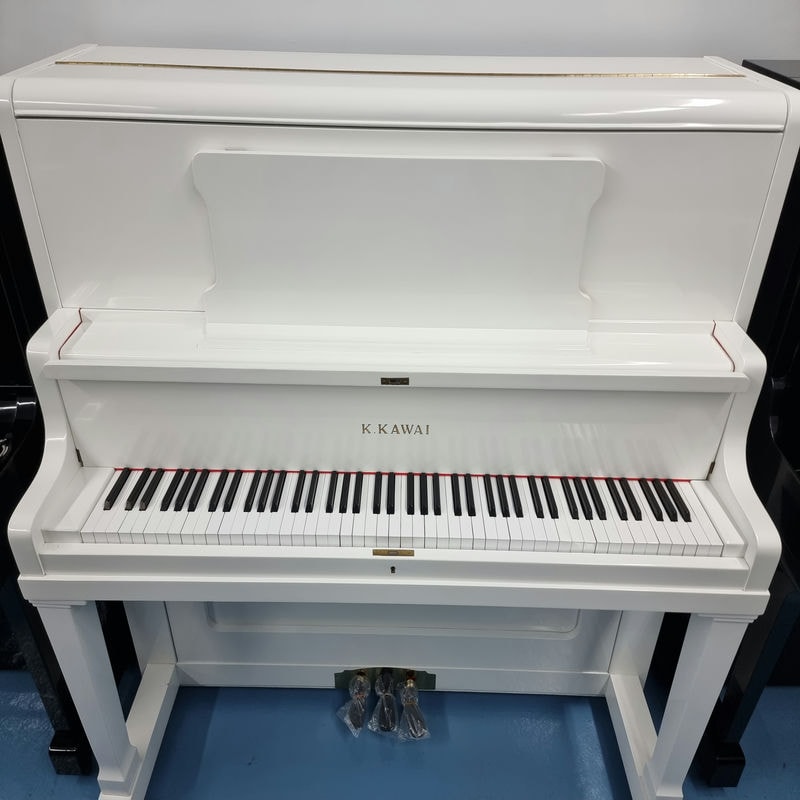 Unleash Your Musical Creativity with the KAWAI K48 (White) Upright Piano |  BuyPianoMalaysia.com